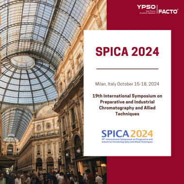 SPICA 2024 : 19th International Symposium on Preparative and Industrial Chromatography and Allied Techniques